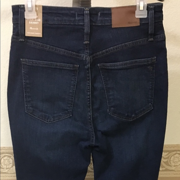 Madewell Curvy High Rise Skinny Jeans - Picture 5 of 6